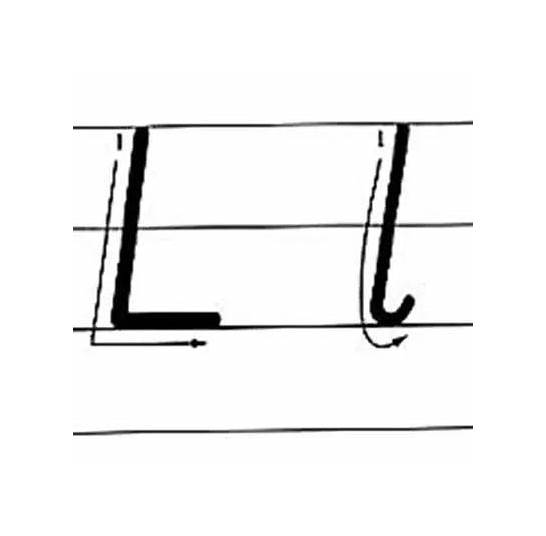 26个英文字母的标准写法，你的英文可以很漂亮！